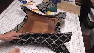 How to Upholster a Chair Seat and Create Smooth Corners [upl. by Cort]