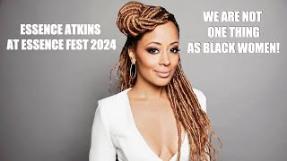 Actress Essence Atkins celebrates the 30th Essence Fest music and dance Battles with Tisha Campbell [upl. by Lara]