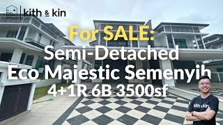 Eco Majestic Semenyih  Brand New Township and Beautiful Unit [upl. by Onyx]