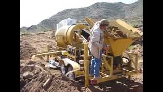 Mining Gold with a Gold Trommel in Arizona [upl. by Talya]