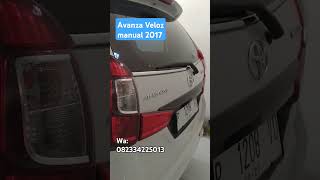 Avanza Veloz manual 2017 wa 082334225013 [upl. by Nylorac]