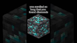 You found diamonds  127365 viral diamonds minecraft [upl. by Josee97]