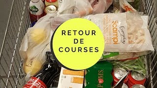 haul Retour de courses Colruyt amp Carrefour [upl. by Slyke]