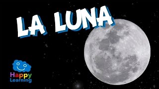 La Luna  Videos Educativos para Niños [upl. by Lucie270]