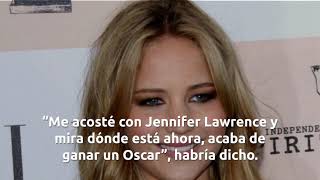 Harvey Weinstein sobre Jennifer Lawrence Me acosté con ella y ahora tiene un Oscar [upl. by Bernetta288]