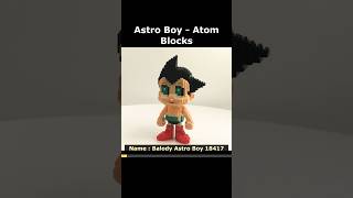 Astro Boy Atom 18417 Mini Blocks Preview lego brick miniblock nanoblock [upl. by Aed]