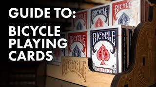 Guide to Bicycle Rider Back Playing Cards [upl. by Dewie518]