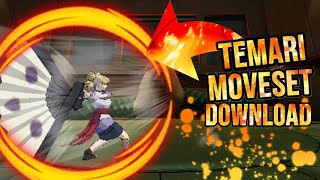 Temari Char  Naruto Real Mugen 4  Moveset  DOWNLOAD [upl. by Aratihc]