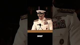 Facing the Sharks 1  Admiral McRavens Lesson admiralmcraven motivation [upl. by Sekoorb753]