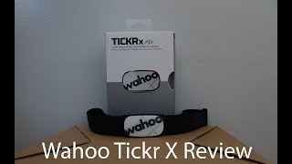 Wahoo Tickr X 2020 Heart Rate Strap Review [upl. by Eniksre742]