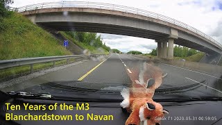 M3 Motorway  Blanchardstown County Dublin to Navan County Meath Time Lapse [upl. by Anastasie]