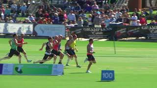 2018 Stawell 100m Masters [upl. by Anabella]