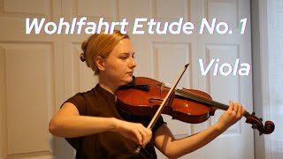 Wohlfahrt Etude No 1  Sixty Studies Op 45 Book 1 [upl. by Schuler]