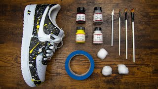 How To Customize Nike AF1s 🎨👟 EASY [upl. by Nnylrahc405]