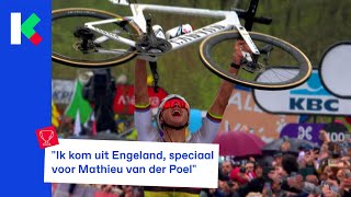 Veel kinderen langs het parcours van de Ronde van Vlaanderen [upl. by Evangelist]