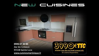 Cuisines Design Martinique Octobre 2024 Nouvelle collection cuisine à découvrir à Sainte Luce 972 [upl. by Meedan]