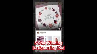 Redecor  5 Star Winning Design using Red [upl. by Spitzer]