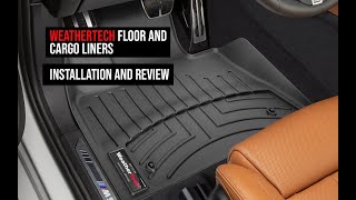 WeatherTech FloorLiners and Cargo Liners  Unboxing installation cleaning and review [upl. by Aba]