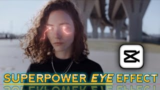 Superpower Eye Effect Editing in CapCut  Capcut [upl. by Egide]