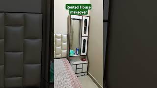 Rented house makeover ideasyoutubeshorts rentedhouse rented bedroommakover [upl. by Bumgardner]