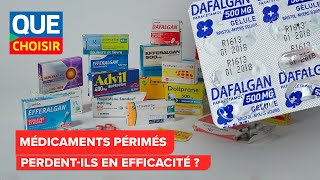 Médicaments périmés  perdentils en efficacité  I UFC Que Choisir [upl. by Norud]