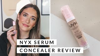 NYX Bare with Me Serum Concealer Review [upl. by Jacoba]