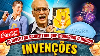 10 INVENÇÕES ACIDENTAIS que mudaram o mundo [upl. by Ycnej611]