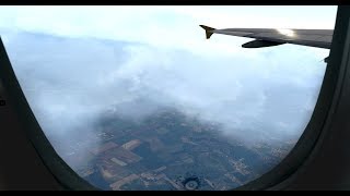 XPlane 11  A320  Ortho4XP  Rome Fiumicino Airport LIRF departure [upl. by Kcirdde]