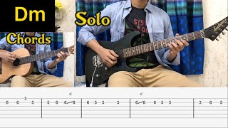 শিরোনামহীন  Ei Obelay guitar chords and solo tab [upl. by Anitan]