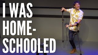 I WAS HOMESCHOOLED 🏠 😂 Josh Sundquist Standup [upl. by Aelam]