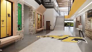 3D Preview of the New Johnson Central High School Gymnasium [upl. by Sarajane]