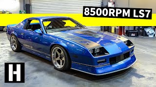 Greatest Camaro Ever Built 8500rpm LS7 DSEZ 3rd Gen [upl. by Yddor154]