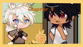 •Sky and León•  I Think I Like You  Chapter 8 Hi My Name is Gacha club versión [upl. by Atinuj]