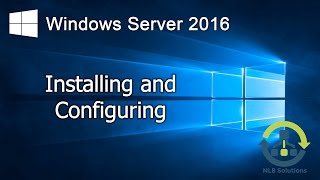 01 How to install Windows Server 2016 Step by Step guide [upl. by Damha]