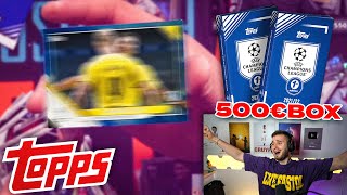 BIG HIT aus 500€ TOPPS UEFO CHAMPIONS LEAGUE 1st EDITION BOX🤩🤩 [upl. by Richma]