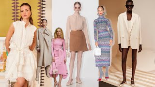 The Latest PreFall 2024 Fashion Collections Monique Lhuillier Antonio Marras Missoni amp More [upl. by Tali]