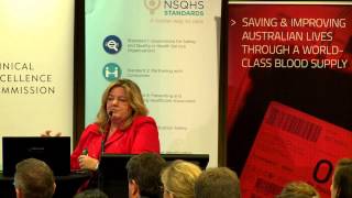 Dr Lesley Survela Minimising Blood Wastage 2913 National Blood Symposium [upl. by Arob618]