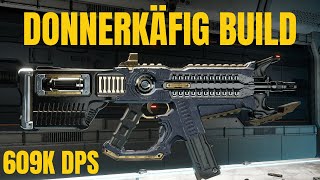 The First Descendant Donnerkäfig  609k DPS Build [upl. by Yelrebmik]