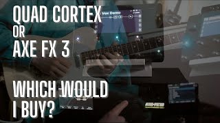 Quad Cortex vs Kemper vs Real Amp Which one is best with pedals [upl. by Elleirbag747]