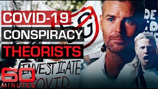 Inside COVID19 conspiracy theories from 5G towers to Bill Gates  60 Minutes Australia [upl. by Enawtna]