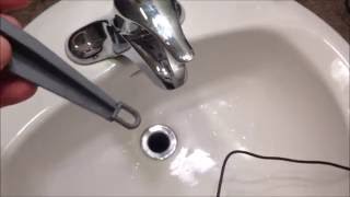 FAST Sink Drain Stopper Repair [upl. by Aeslehs250]