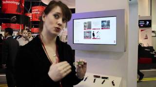 Solid State Drives with Victorinox at CES 2012 [upl. by Eldin]