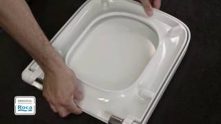 Step by Step Guide to Install Soft Close Toilet Seat  Roca [upl. by Alodie981]