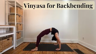 Vinyasa Yoga for Backbending [upl. by Philipa404]