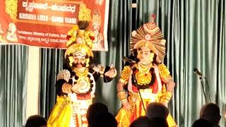 Yakshagana performance quotKrishna Leele amp Kamsa Vadhequot on 23102023 [upl. by Key]