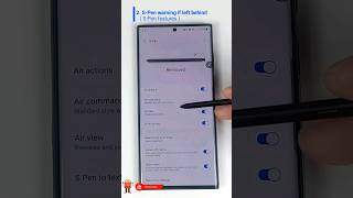 2 SPen warning if Left Behind SPen Features [upl. by Just]