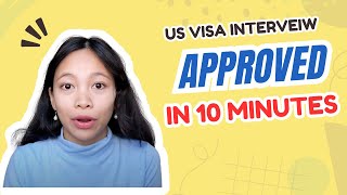 CR1 visa interview APPROVED in 10 MINUTES🇵🇭🇺🇸  Questions asked  TIPS [upl. by Harol]