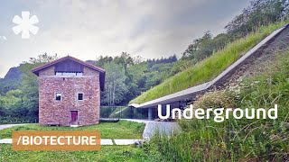 He saved stone barn Also built unreal villa under hillside [upl. by Conlen]