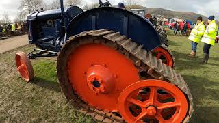 1946 Roadless Fordson E27N Roadless DG4 44Litre 4Cyl PetrolTVO Halftrack Tractor 27 HP [upl. by Marianne]