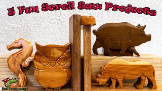 5 scroll saw projects Scroll saw projects that sell [upl. by Goulden]